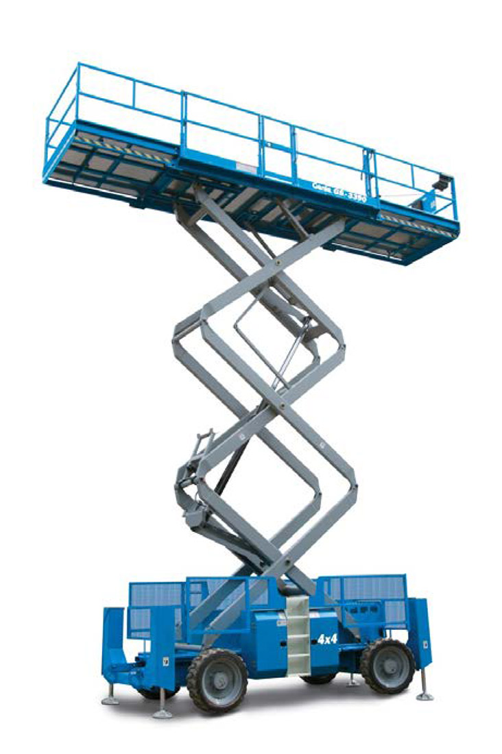 Nůžkové samohybné plošiny