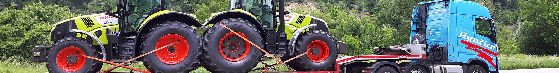 p�eprava lesn� techniky